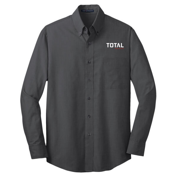 Total Industries Printed - Crosshatch Easy Care Shirt Thumbnail