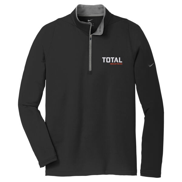 Total Industries Embroidered - Dri FIT Stretch 1/2 Zip Cover Up Thumbnail