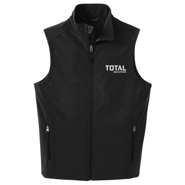 Total Industries Embroidered - Core Soft Shell Vest Thumbnail