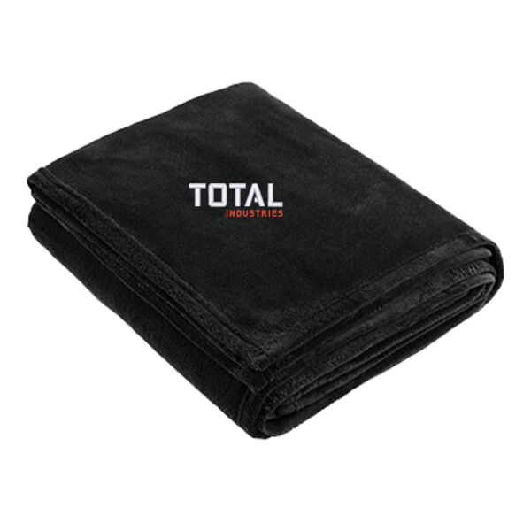 Total Industries Embroidered - Oversized Ultra Plush Blanket Thumbnail
