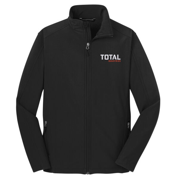 Total Industries Embroidered - Core Soft Shell Jacket Thumbnail