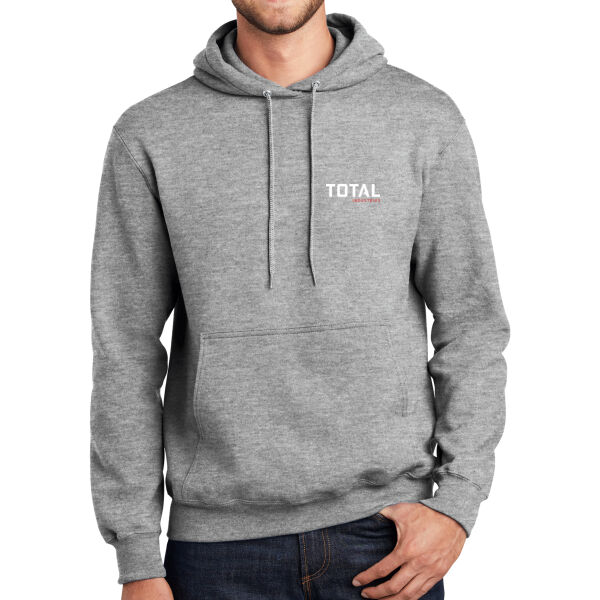 Total Industries Printed - Tall Essential Fleece Pullover Hooded Sweatshirt Thumbnail