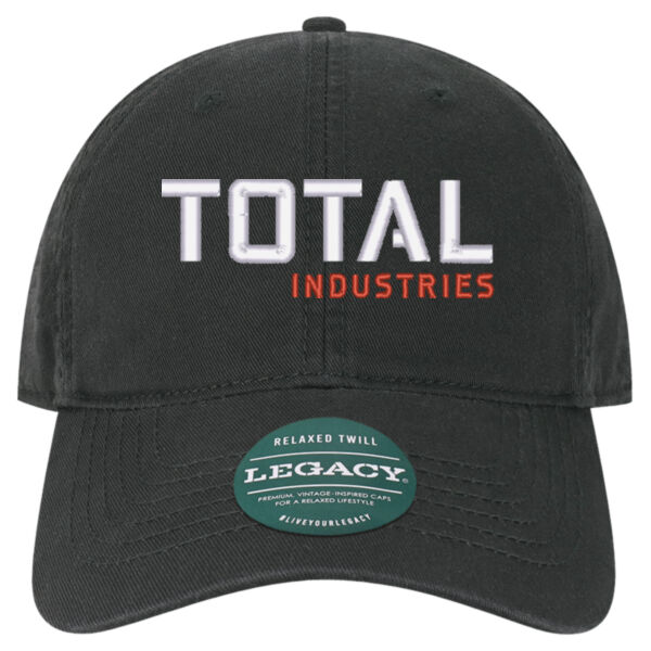 Total Industries Embroidered - Relaxed Twill Dad Hat Thumbnail