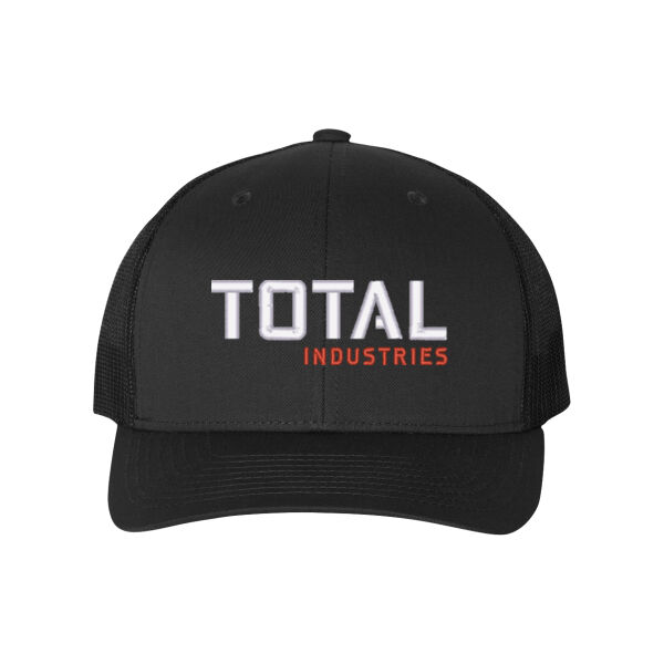 Total Industries Embroidered - Retro Trucker Cap Thumbnail