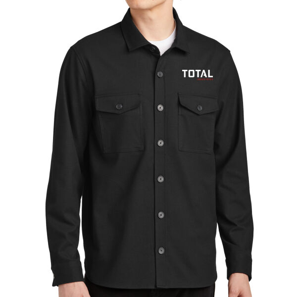 Total Industries Printed - Long Sleeve Twill Overshirt Thumbnail