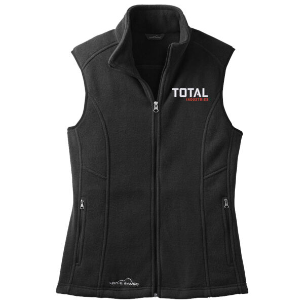 Total Industries Embroidered - Ladies Fleece Vest Thumbnail