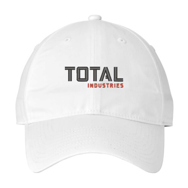 Total Industries Embroidered - Unstructured Cotton/Poly Twill Cap Thumbnail