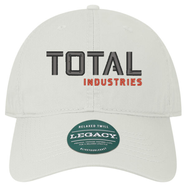 Total Industries Embroidered - Relaxed Twill Dad Hat Thumbnail