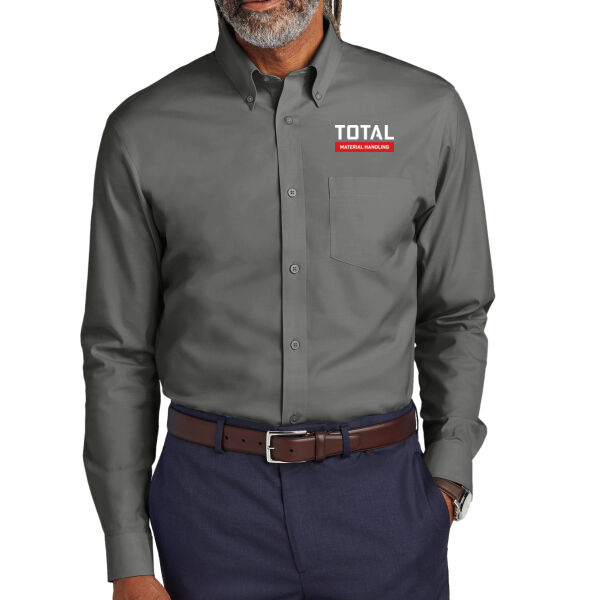 Total Industries Material Handling Printed - Wrinkle Free Stretch Pinpoint Shirt Thumbnail