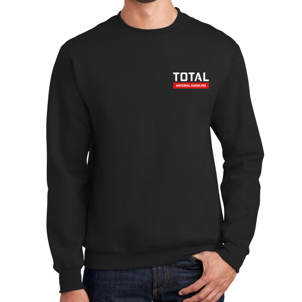 Total Industries Material Handling Printed - Essential Fleece Crewneck Sweatshirt Thumbnail
