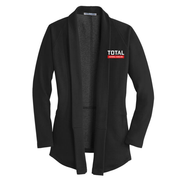 Total Industries Material Handling Printed - Ladies Interlock Cardigan Thumbnail