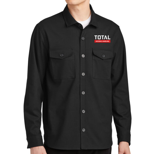 Total Industries Material Handling Printed - Long Sleeve Twill Overshirt Thumbnail