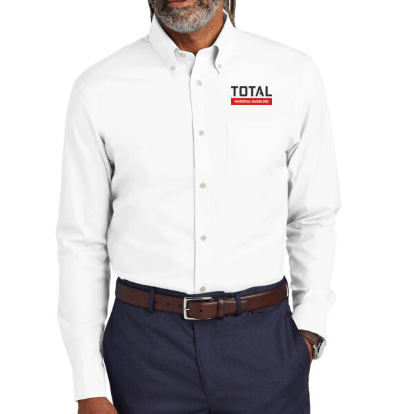 Total Industries Material Handling Printed - Wrinkle Free Stretch Pinpoint Shirt Thumbnail
