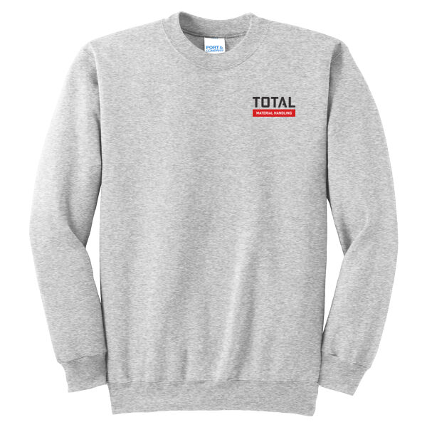 Total Industries Material Handling Printed - Tall Essential Fleece Crewneck Sweatshirt Thumbnail