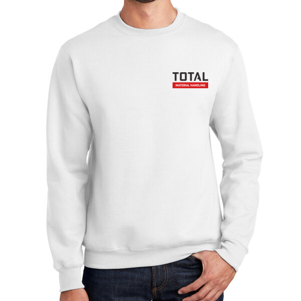 Total Industries Material Handling Printed - Essential Fleece Crewneck Sweatshirt Thumbnail