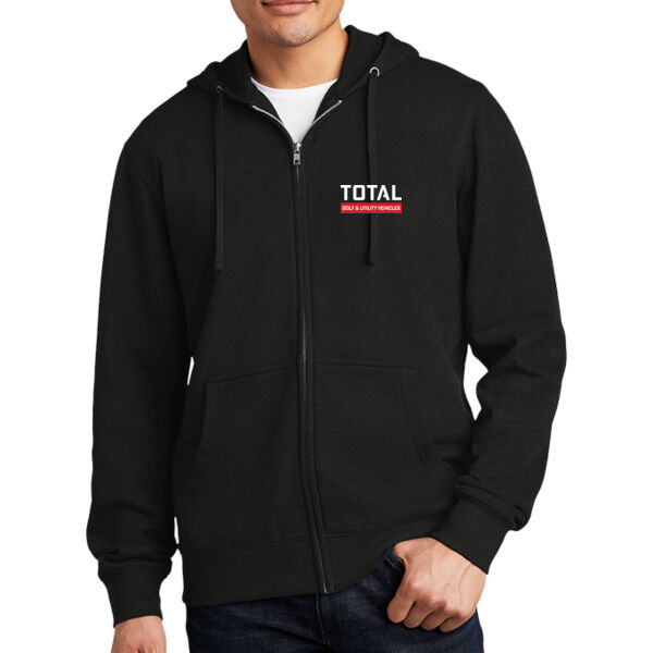 Total Industries Golf Utility Vehicles Printed - Fleece Full Zip Hoodie Thumbnail