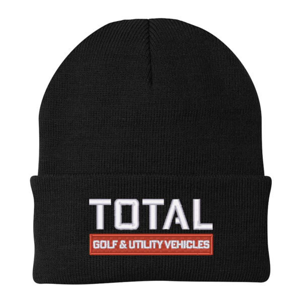 Total Industries Embroidered Golf & Utility - Knit Cap Thumbnail