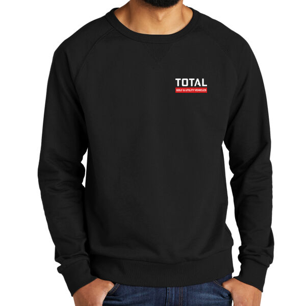 Total Industries Golf Utility Vehicles Printed - Unisex Organic French Terry Crewneck Sweatshirt Thumbnail