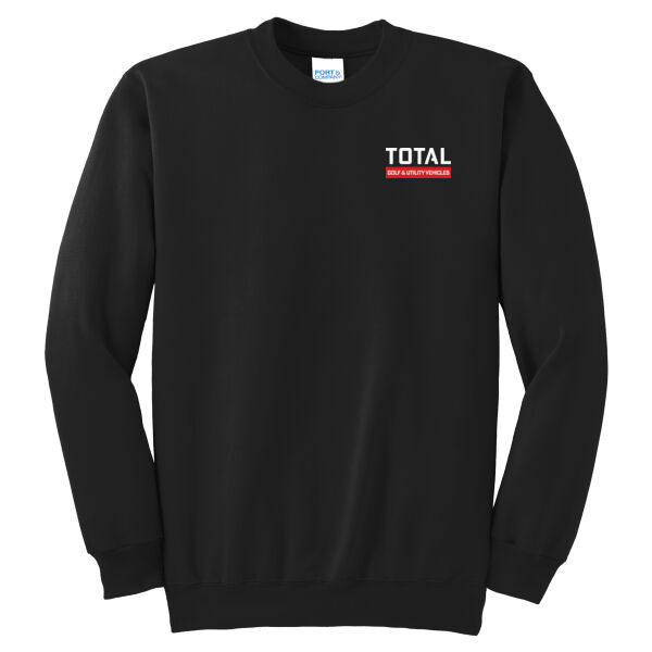 Total Industries Golf Utility Vehicles Printed - Tall Essential Fleece Crewneck Sweatshirt Thumbnail