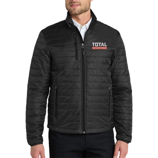 Total Industries Embroidered Golf & Utility - Packable Puffy Jacket Thumbnail