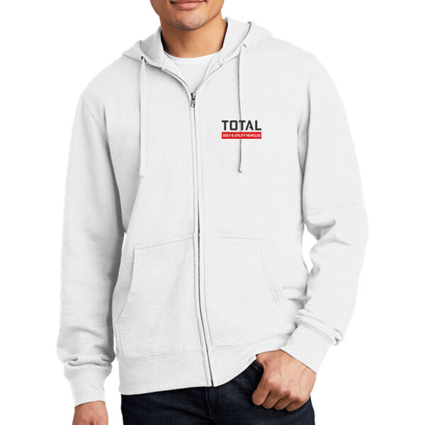 Total Industries Golf Utility Vehicles Printed - Fleece Full Zip Hoodie Thumbnail