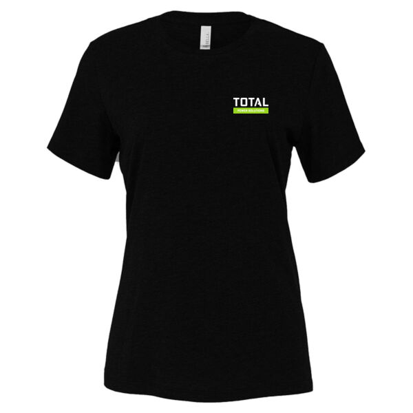 Total Industries Power Solutions Printed - Women’s Relaxed Fit Heather CVC Tee Thumbnail
