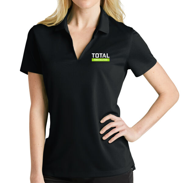 Total Industries Power Solutions Printed - Ladies Dri FIT Micro Pique 2.0 Polo Thumbnail