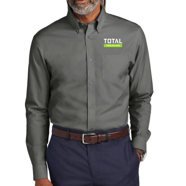 Total Industries Power Solutions Printed - Wrinkle Free Stretch Pinpoint Shirt Thumbnail