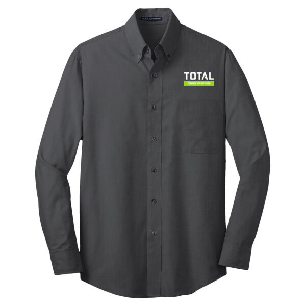 Total Industries Power Solutions Printed - Crosshatch Easy Care Shirt Thumbnail