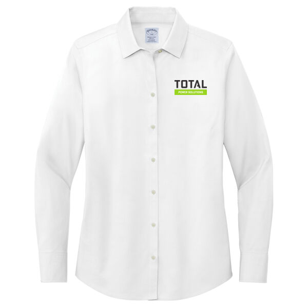 Total Industries Power Solutions Printed - Women's Wrinkle Free Stretch Pinpoint Shirt Thumbnail