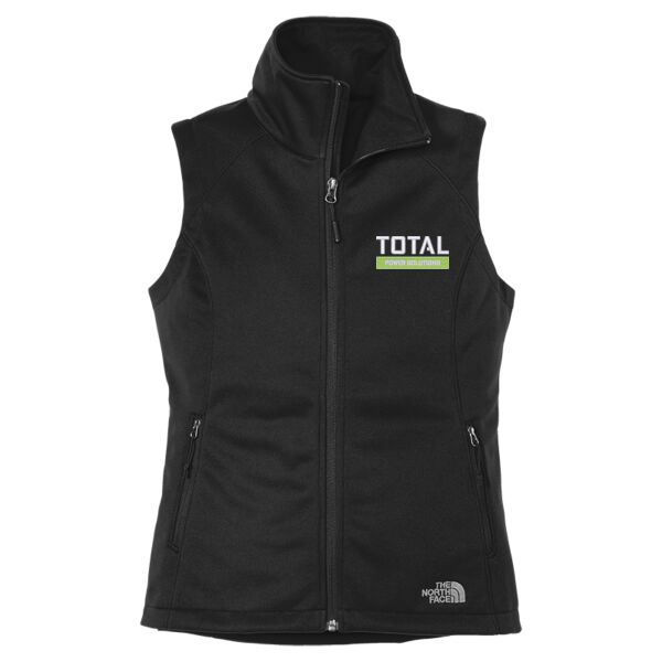 Total Industries Embroidered Power Solutions - Ladies Ridgewall Soft Shell Vest Thumbnail