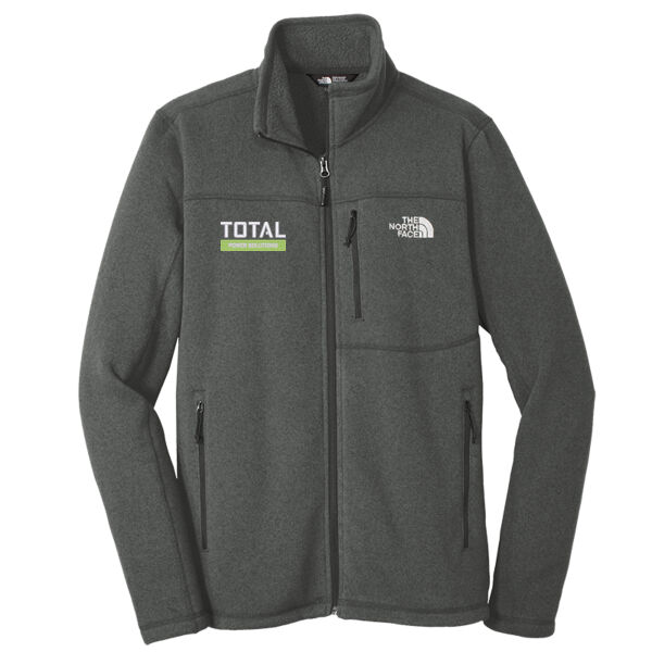 Total Industries Embroidered Power Solutions - Sweater Fleece Jacket Thumbnail