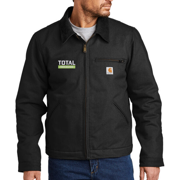 Total Industries Embroidered Power Solutions - Duck Detroit Jacket Thumbnail