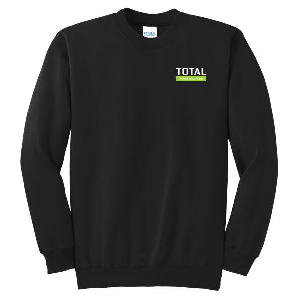 Total Industries Power Solutions Printed - Tall Essential Fleece Crewneck Sweatshirt Thumbnail