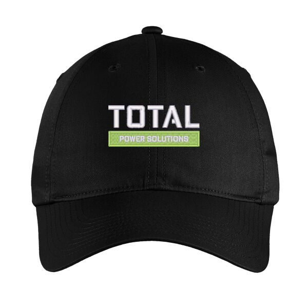 Total Industries Embroidered Power Solutions - Unstructured Cotton/Poly Twill Cap Thumbnail