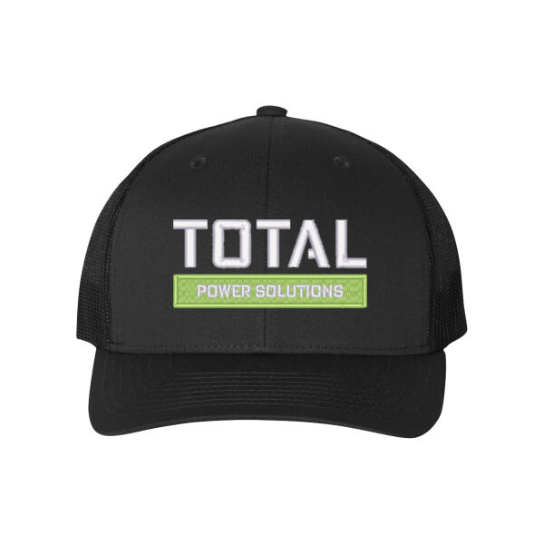 Total Industries Embroidered Power Solutions - Retro Trucker Cap Thumbnail