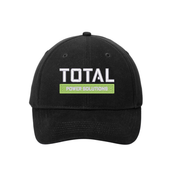 Total Industries Embroidered Power Solutions - Brushed Twill Cap Thumbnail