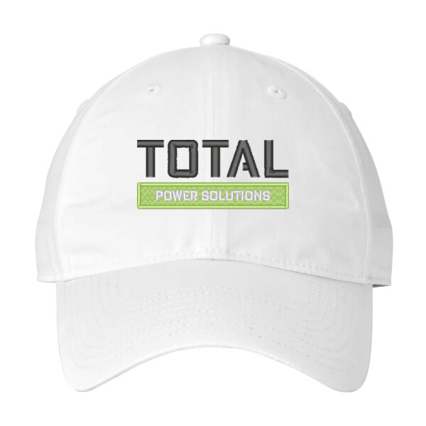 Total Industries Embroidered Power Solutions - Unstructured Cotton/Poly Twill Cap Thumbnail