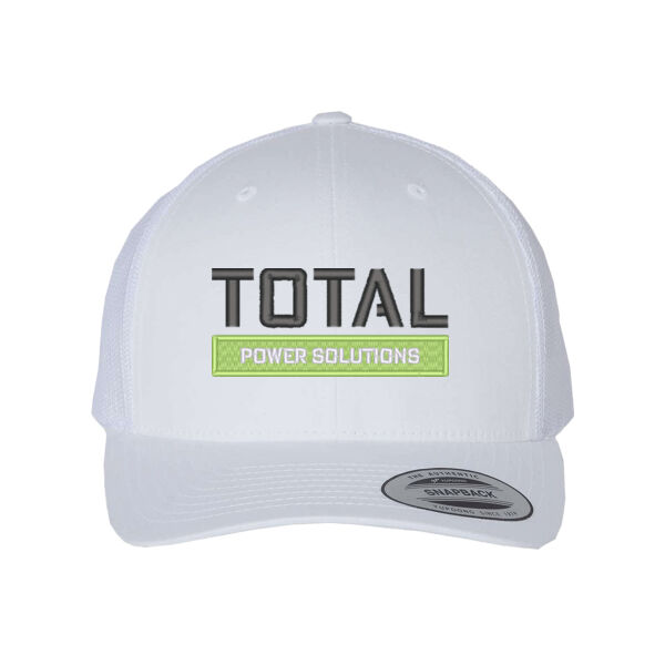 Total Industries Embroidered Power Solutions - Retro Trucker Cap Thumbnail