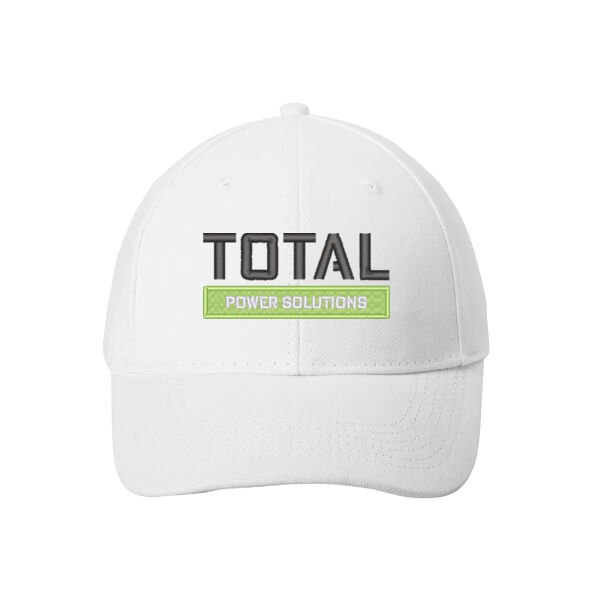 Total Industries Embroidered Power Solutions - Brushed Twill Cap Thumbnail