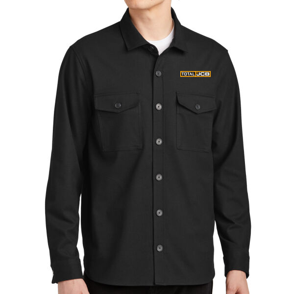 Total Industries Total JCB Printed - Long Sleeve Twill Overshirt Thumbnail