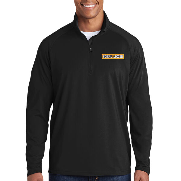 Total JCB Embroidered - Sport Wick ® Stretch 1/4 Zip Pullover Thumbnail