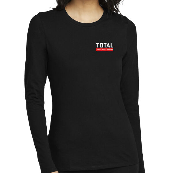 Total Industries Golf Utility Vehicles Printed - Women's Perfect Blend ® CVC Long Sleeve Tee Thumbnail