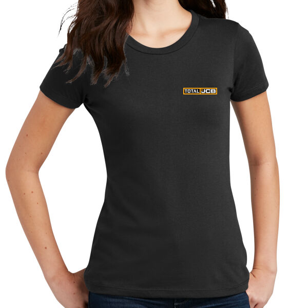 Total Industries Total JCB Printed - Women's Perfect Blend ® CVC Tee Thumbnail