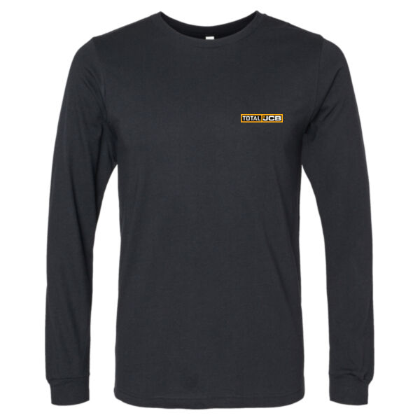 Total Industries Total JCB Printed - Unisex Heather CVC Long Sleeve Tee Thumbnail