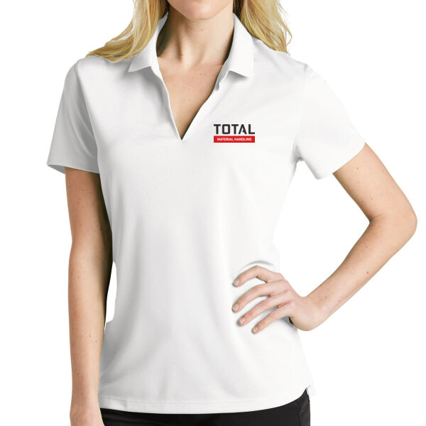 Total Industries Material Handling Printed - Ladies Dri FIT Micro Pique 2.0 Polo Thumbnail