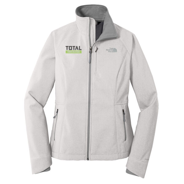 Total Industries Embroidered Power Solutions - Ladies Apex Barrier Soft Shell Jacket Thumbnail