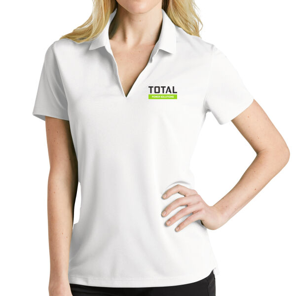 Total Industries Power Solutions Printed - Ladies Dri FIT Micro Pique 2.0 Polo Thumbnail