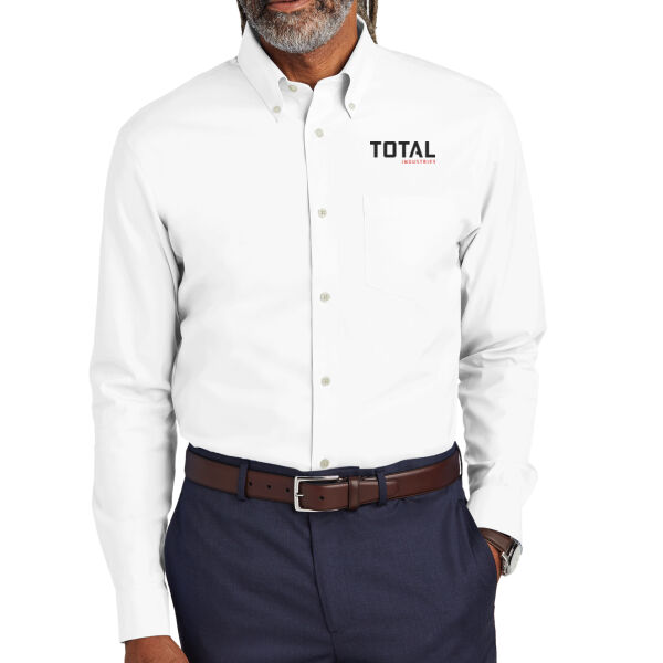Total Industries Printed - Wrinkle Free Stretch Pinpoint Shirt Thumbnail